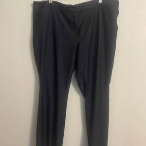 Van Heusen Modern Fit Blue Stretch wide-leg trousers, size 18